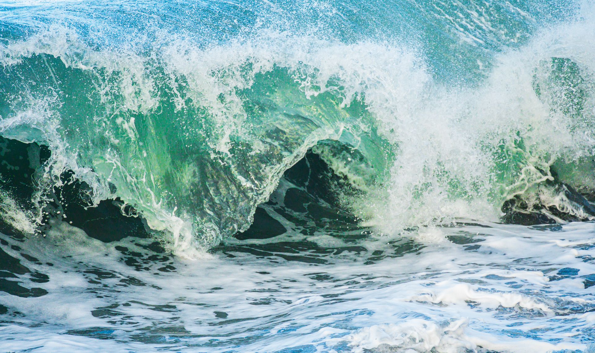 eine Welle mit Welle