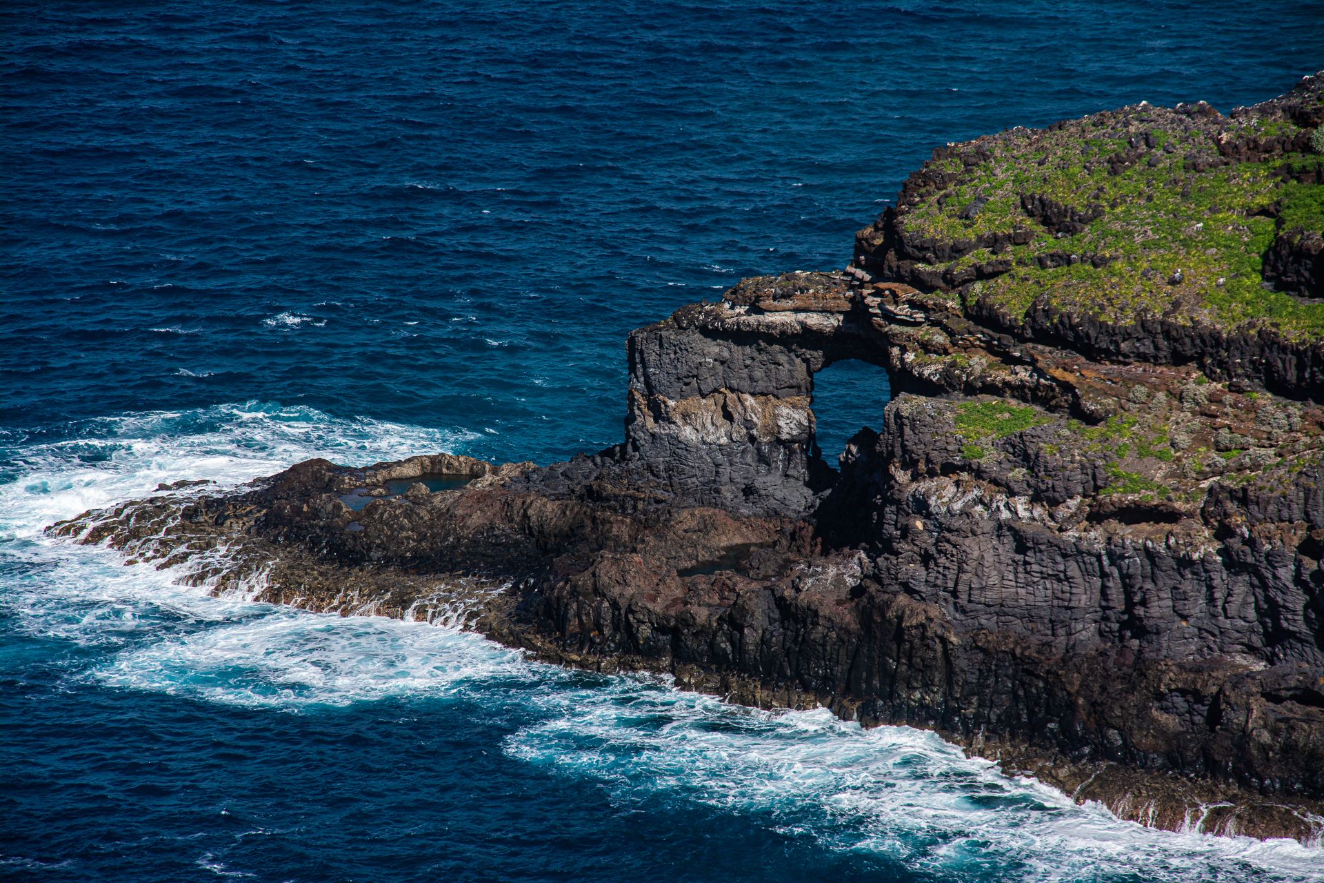 Loch im Felsen - La Palma