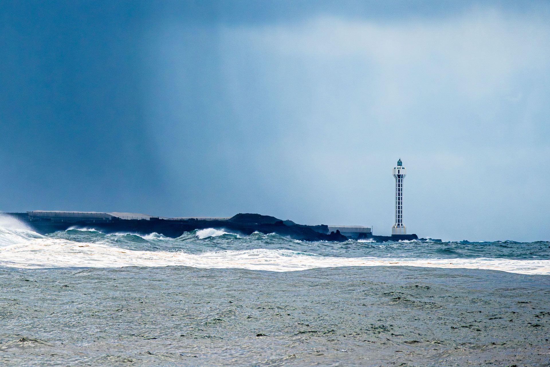 Die Regenfront kommt