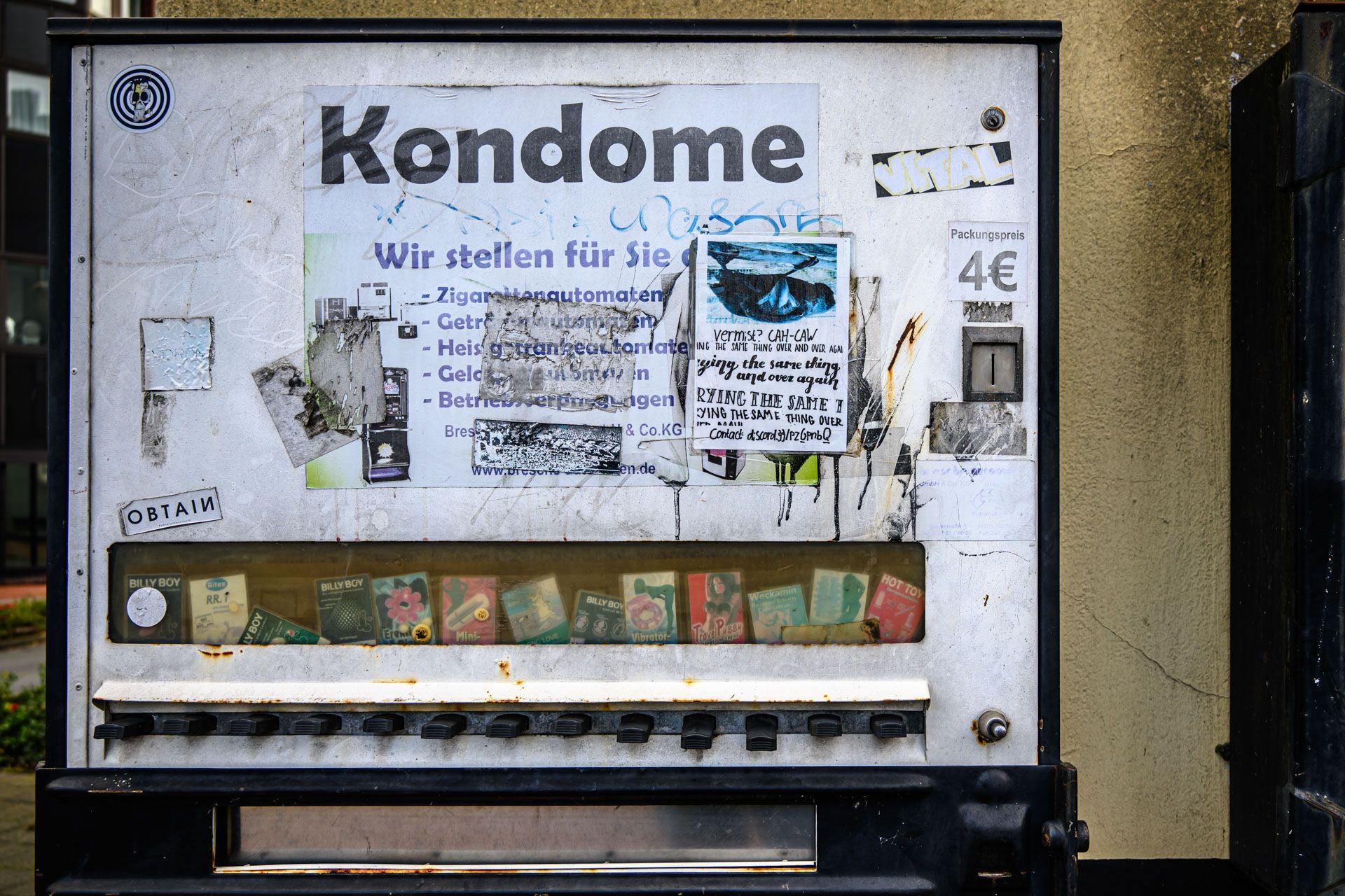Automat für Kondome